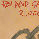 ANTONI TAPIES Roland Garros French Open, 2000