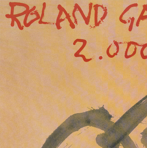 ANTONI TAPIES Roland Garros French Open, 2000