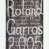 JAUME PLENSA Roland Garros French Open, 2005