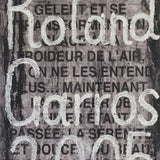 JAUME PLENSA Roland Garros French Open, 2005