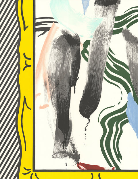 ROY LICHTENSTEIN Against Apartheid, 1983