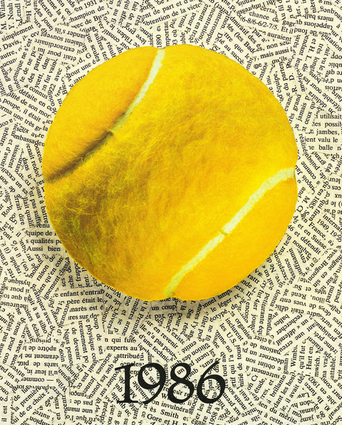 JIRI KOLAR Roland Garros French Open, 1986