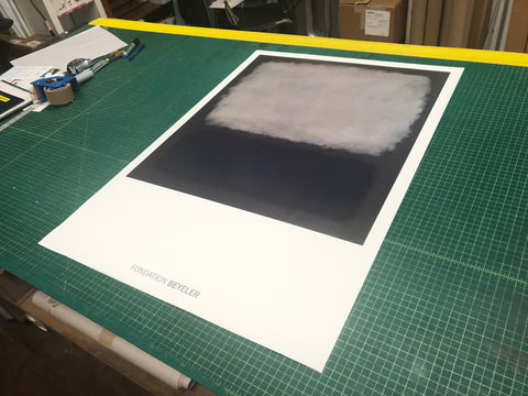 MARK ROTHKO Blue & Gray, 2015