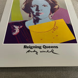 ANDY WARHOL Queen Beatrix of the Netherlands, from Reigning Queens, 1986