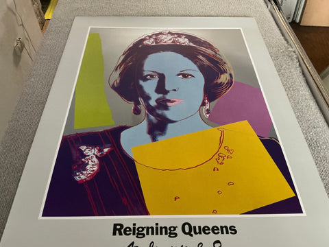 ANDY WARHOL Queen Beatrix of the Netherlands, from Reigning Queens, 1986