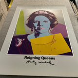 ANDY WARHOL Queen Beatrix of the Netherlands, from Reigning Queens, 1986
