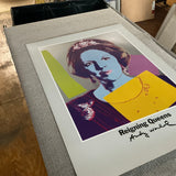 ANDY WARHOL Queen Beatrix of the Netherlands, from Reigning Queens, 1986