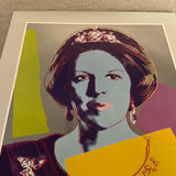 ANDY WARHOL Queen Beatrix of the Netherlands, from Reigning Queens, 1986