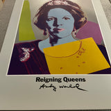 ANDY WARHOL Queen Beatrix of the Netherlands, from Reigning Queens, 1986