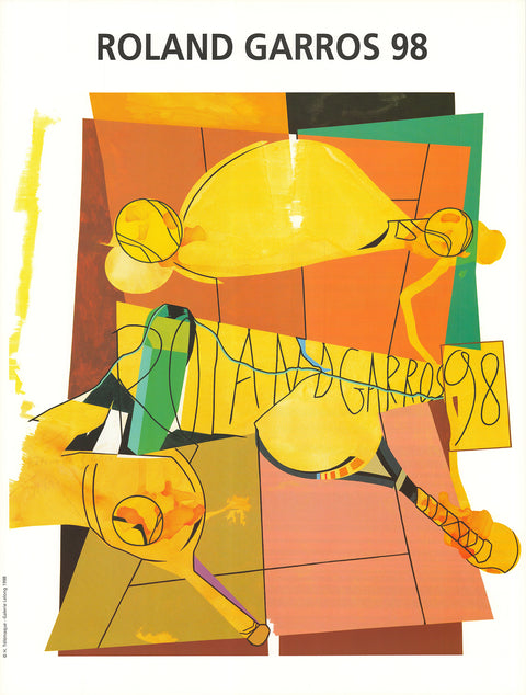 HERVE TELEMAQUE Roland Garros French Open, 1998