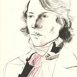DAVID HOCKNEY Peter with Scarf, 1977