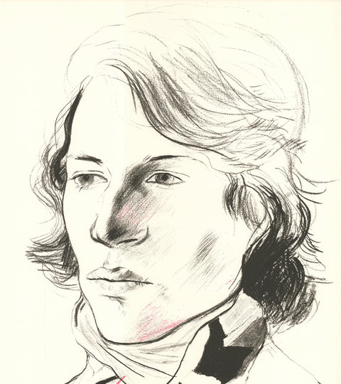 DAVID HOCKNEY Peter with Scarf, 1977