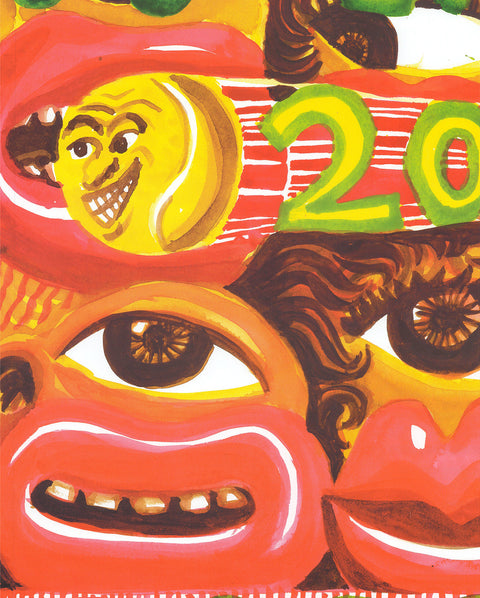 HERVE DI ROSA Roland Garros French Open, 2012