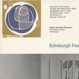 CHARLES RENNIE MACKINTOSH Edinburgh Festival 1968, 1968