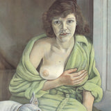 LUCIAN FREUD Girl with a White Dog, 1994