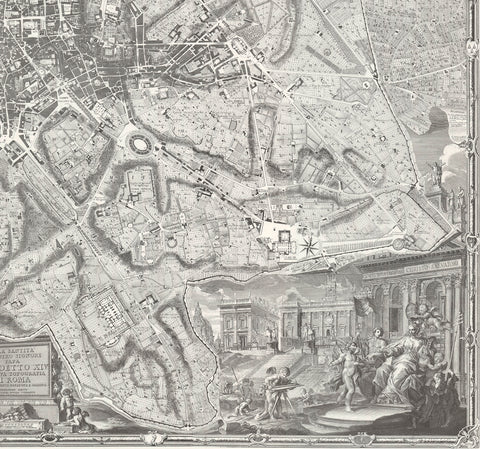 GIAMBATTISTA NOLLI Rome in  1748, 1997