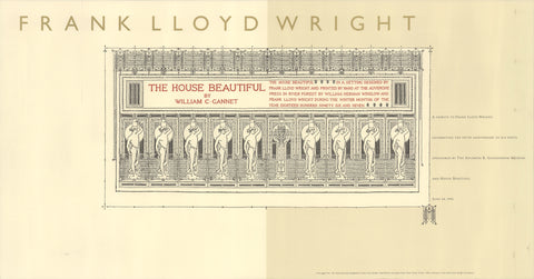 FRANK LLOYD WRIGHT The House Beautiful, 1992