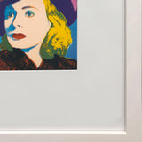 ANDY WARHOL Portrait of Ingrid Bergman with Hat, 1983