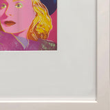 ANDY WARHOL Portrait of Ingrid Bergman with Hat, 1983