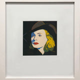 ANDY WARHOL Portrait of Ingrid Bergman with Hat, 1983