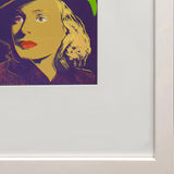 ANDY WARHOL Portrait of Ingrid Bergman with Hat, 1983