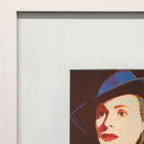 ANDY WARHOL Portrait of Ingrid Bergman with Hat, 1983
