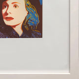 ANDY WARHOL Portrait of Ingrid Bergman with Hat, 1983