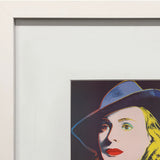 ANDY WARHOL Portrait of Ingrid Bergman with Hat, 1983