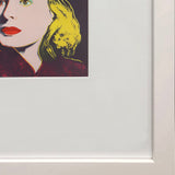 ANDY WARHOL Portrait of Ingrid Bergman with Hat, 1983