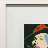 ANDY WARHOL Portrait of Ingrid Bergman with Hat, 1983