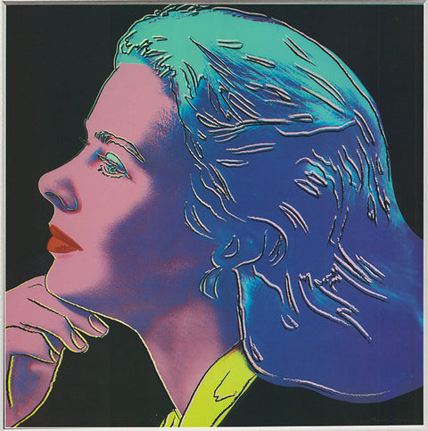 ANDY WARHOL Portrait of Ingrid Bergman, 1983