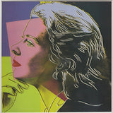 ANDY WARHOL Portrait of Ingrid Bergman, 1983