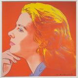 ANDY WARHOL Portrait of Ingrid Bergman, 1983