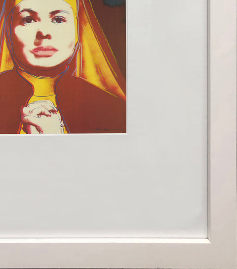 ANDY WARHOL Portrait of Ingrid Bergman the Nun, 1983