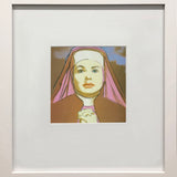 ANDY WARHOL Portrait of Ingrid Bergman the Nun, 1983