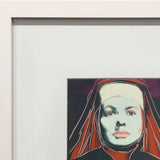 ANDY WARHOL Portrait of Ingrid Bergman the Nun, 1983