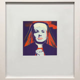 ANDY WARHOL Portrait of Ingrid Bergman the Nun, 1983