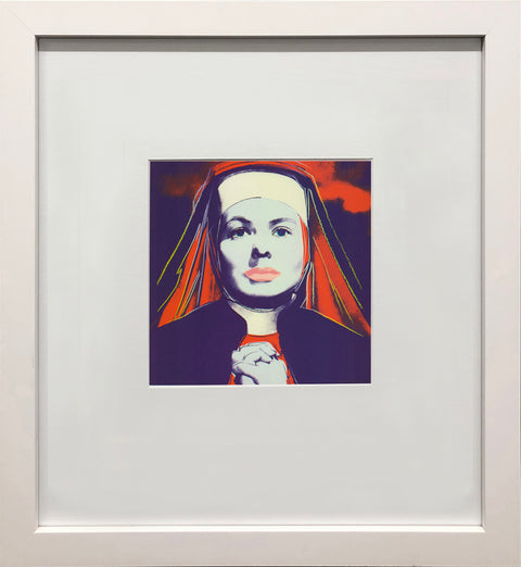ANDY WARHOL Portrait of Ingrid Bergman the Nun, 1983