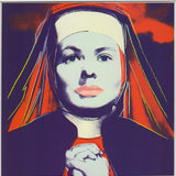 ANDY WARHOL Portrait of Ingrid Bergman the Nun, 1983