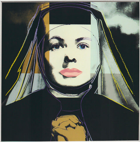 ANDY WARHOL Portrait of Ingrid Bergman the Nun, 1983