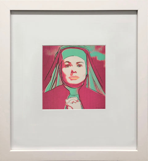 ANDY WARHOL Portrait of Ingrid Bergman the Nun, 1983