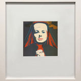 ANDY WARHOL Portrait of Ingrid Bergman the Nun, 1983