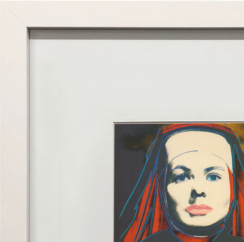 ANDY WARHOL Portrait of Ingrid Bergman the Nun, 1983