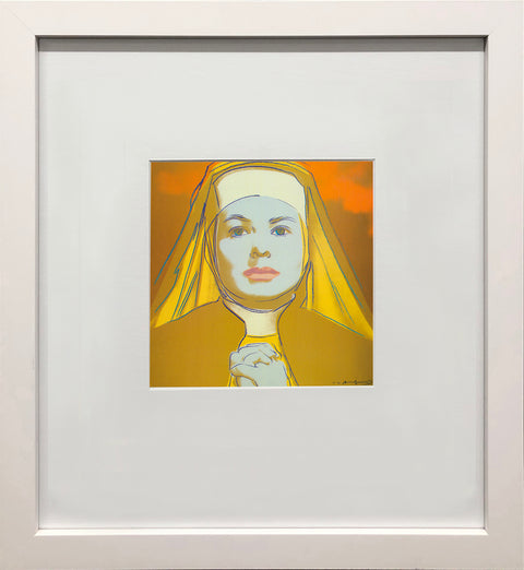 ANDY WARHOL Portrait of Ingrid Bergman the Nun, 1983