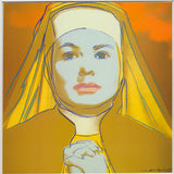 ANDY WARHOL Portrait of Ingrid Bergman the Nun, 1983