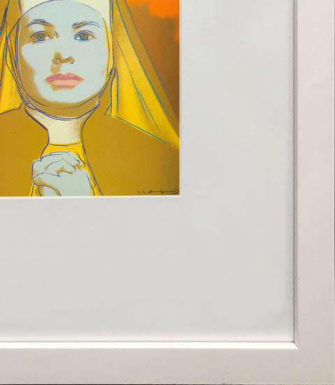 ANDY WARHOL Portrait of Ingrid Bergman the Nun, 1983