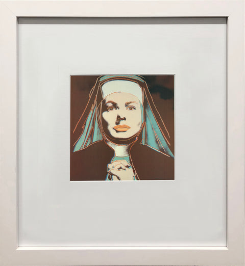 ANDY WARHOL Portrait of Ingrid Bergman the Nun, 1983