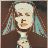 ANDY WARHOL Portrait of Ingrid Bergman the Nun, 1983