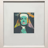 ANDY WARHOL Portrait of Ingrid Bergman the Nun, 1983