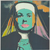 ANDY WARHOL Portrait of Ingrid Bergman the Nun, 1983